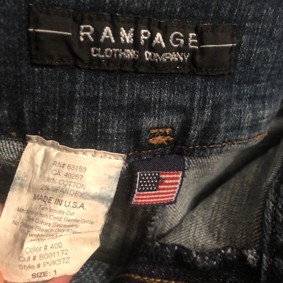 Rampage Denim Skirt - Picture 3 of 3